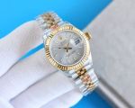 1:1 Replica C Factory Rolex Lady Datejust 28mm Two Tone Yellow Gold Jubilee Strap 